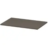 Ink Topdeck 45 Topblad T.b.v. Onderkast - 70x45x1,6cm - MDF - Mat Taupe - Badkamermeubels, Wastafelbladen - 8718835022167