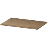 Ink Topdeck 45 Topblad T.b.v. Onderkast - 70x45x1,6cm - Fineer - Fineer Ash Grey - Badkamermeubels, Wastafelbladen - 8718835088903