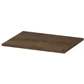 Ink Topdeck 45 Topblad T.b.v. Onderkast - 60x45x1,6cm - Fineer - Fineer Chocolate - Badkamermeubels, Wastafelbladen - 8718835088866