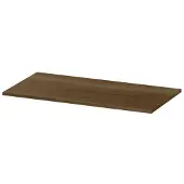 Ink Topdeck 45 Topblad T.b.v. Onderkast - 90x45x1,6cm - Massief Eiken - Fineer Ash Grey - Badkamermeubels, Wastafelbladen - 8718835103248