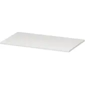Ink Topdeck 45 Topblad T.b.v. Onderkast - 80x45x1,6cm - MDF - Hoogglans Wit - Badkamermeubels, Wastafelbladen - 8718835051433