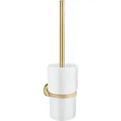 Smedbo Home Toiletborstelhouder - Mat Goud - Messing - Accessoires, Toilet accessoires, Toiletborstelhouders - 7391447093513