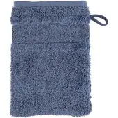 Cawö Washandje Noblesse2 Uni Midnight Blue (Set van 6)