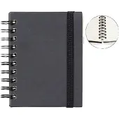 Quantore Notitieboek a6 sp lijn 192pg 80gr zwart