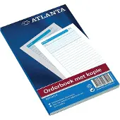 Djois Orderboek Atlanta Speciaal Gelinieerd Blauw, wit Speciaal 70 g/m² 2 à 50 Vellen