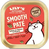 Lily's Kitchen 19x Kattenvoer Nat Smooth Paté Zalm & Kip 85 Gr
