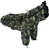 Croci regenjas hiking go mimetic camouflage groen