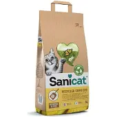 Sanicat 100% maïs klontvormende kattenbakvulling 2 x 6 liter