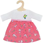 Heless Poppenkleding Alpaca Oscar Wit/roze 28 - 35 Cm