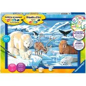 Ravensburger Schilderen op nr Op het ijs Hobbypakket