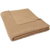 Jollein Deken Ledikant 100x150 Basic Knit Biscuit
