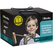 Bblocks Houten Knikkerblokken - 34 delig