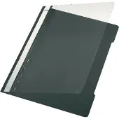 Leitz - Snelhechter standaard A4 PVC zwart | 1 stuk | 200 stuks