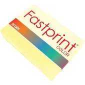 Quantore - Kopieerpapier A4 120gr kanariegeel 250vel | Pak a 250 vel | 5 stuks