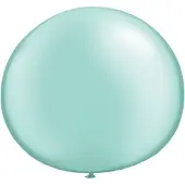 Qualatex Ballonnen Metallic Mint Green 13 cm 100 stuks