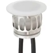 EVN P67108 LED grondspot inbouwlamp, 12 V DC, 4.000 K P67108, dimbaar, wit / opaal, Kunststof, Modern