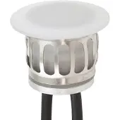 EVN P67108 LED grondspot inbouwlamp, 12 V DC, 3.000 K P67108, dimbaar, wit / opaal, Kunststof, Modern