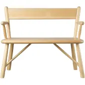 FDB Møbler P11 kinderbank Beech nature lacquered