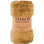 Tiseco Plaid Home Studio Cosy Indian Tan-150 x 200 cm
