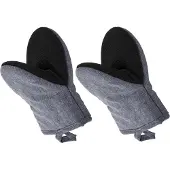 Tiseco Keukenhandschoen Home Studio Stella Black (Set van 2)