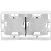 Legrand Opbouwkader 2 Modules Niloé Wit