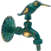 Bonfix Tapkraan gepatineerde nostalgische 1/2" vogel