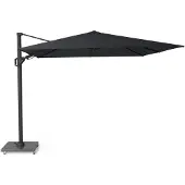 Platinum Challenger T² zweefparasol - premium doek | 300x300cm | Jet Black