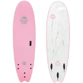 Softech Handshaped Sally Fitzgibbons Thruster Foam Surfboard - Pink