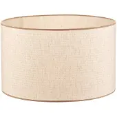 Duolla Lampenkap Roller, ecru, jute, Ø 50 cm, hoogte 30 cm Roller, Textiel / Stof / Zijde