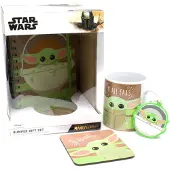 Pyramid Star Wars: The Mandalorian - Grogu The Child - Cadeau Set Set - Notitieboekje - Mok - Onderzetter en Sleutelhanger