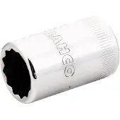 Bahco Dop 1/2" | twaalfkant | 34 mm - 7800DM-34