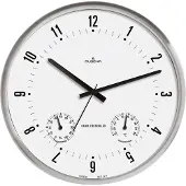 Dugena - 4277430 - Wandklok - Kwarts - Radiogestuurd - met weerstation