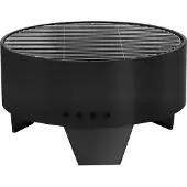 Mustang ‎Bonfire Basis Grill + vuurkorf Del Ray – 59 x 59 x 33 cm – Robuuste Vuurkorf & Grill/BBQ in één