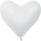Amscan 20001346, Speelgoed ballon, Latex, Wit, 30 cm, 1 stuk(s)