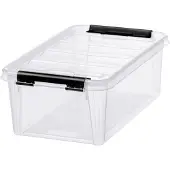 Smartstore Classic Kunststof Opbergdoos 4 l Met deksel Transparant 19 x 30 x 11 cm