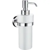 Smedbo Zeepdispenser Home 200 ml met Porselein 8x8x18 cm Chroom