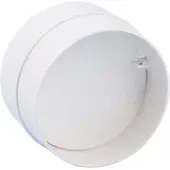 Nedco NEDC verb st rond luchtkan, kunstst, nom. diam 125mm, buisverbinding,