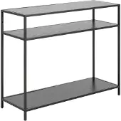 Canvas Studios Sidetable Sabro met zwart blad