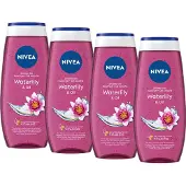 Nivea Waterlily & Oil Douchegel - 4 x 250 ml - Voordeelverpakking