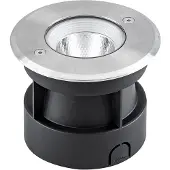 EVN Meerkat LED grondspot inbouwlamp, rond, 10°, alu / grijs / zink, Aluminium, Modern