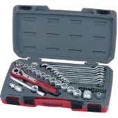 Teng Tools T3840 40-delige Doppen- En Sleutelset - 3/8"