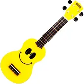 Mahalo Soprano ukelele - U-SMILE - Smiley Series - Geel