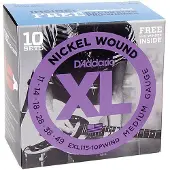 Daddario EXL115-10P Electric Strings 10 Pack