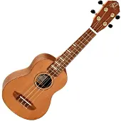 Ortega Timber series RUTI-SO sopraan ukelele ceder met tas