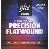 GHS FLAT WOUND MEDIUM 45 65 85 105