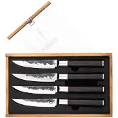 Forged Sebra Steakmes Set 4