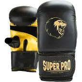 Super Pro Combat Gear Victor Bokszakhandschoenen - Zwart/Goud - XS