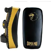 Super Pro Combat Gear Thaipad leder Zwart/Goud