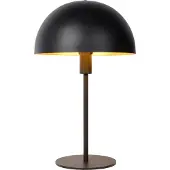 Lucide Tafellamp Siemon Zwart Ø25cm E14