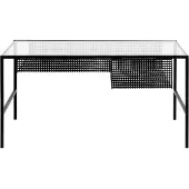 Nordal Irona salontafel met glazenblad